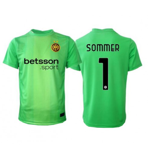 Moške Nogometnih dresov Inter Milan Yann Sommer #1 Vratar Tretji 2025-26 Kratki rokavi Moške Nogometnih dresov Inter Milan Yann Sommer #1 Vratar Tretji 2025-26 Kratki rokavi